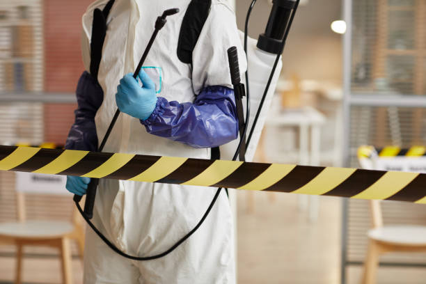 Professional Blood Cleanup technician working in Saratoga, CA